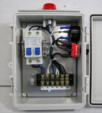 Pump Control Panel with High/Low Water Alarm Circuit - 120V