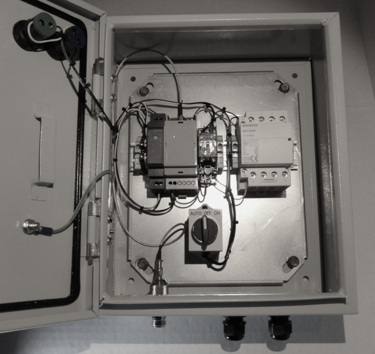 Industrial Wireless Float Switch Transmitter / Contactor Receiver Syst ...