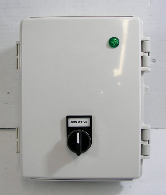 On/Off Timer Control Panel with 1, 2 or 3-Pole Contactor -120V AC