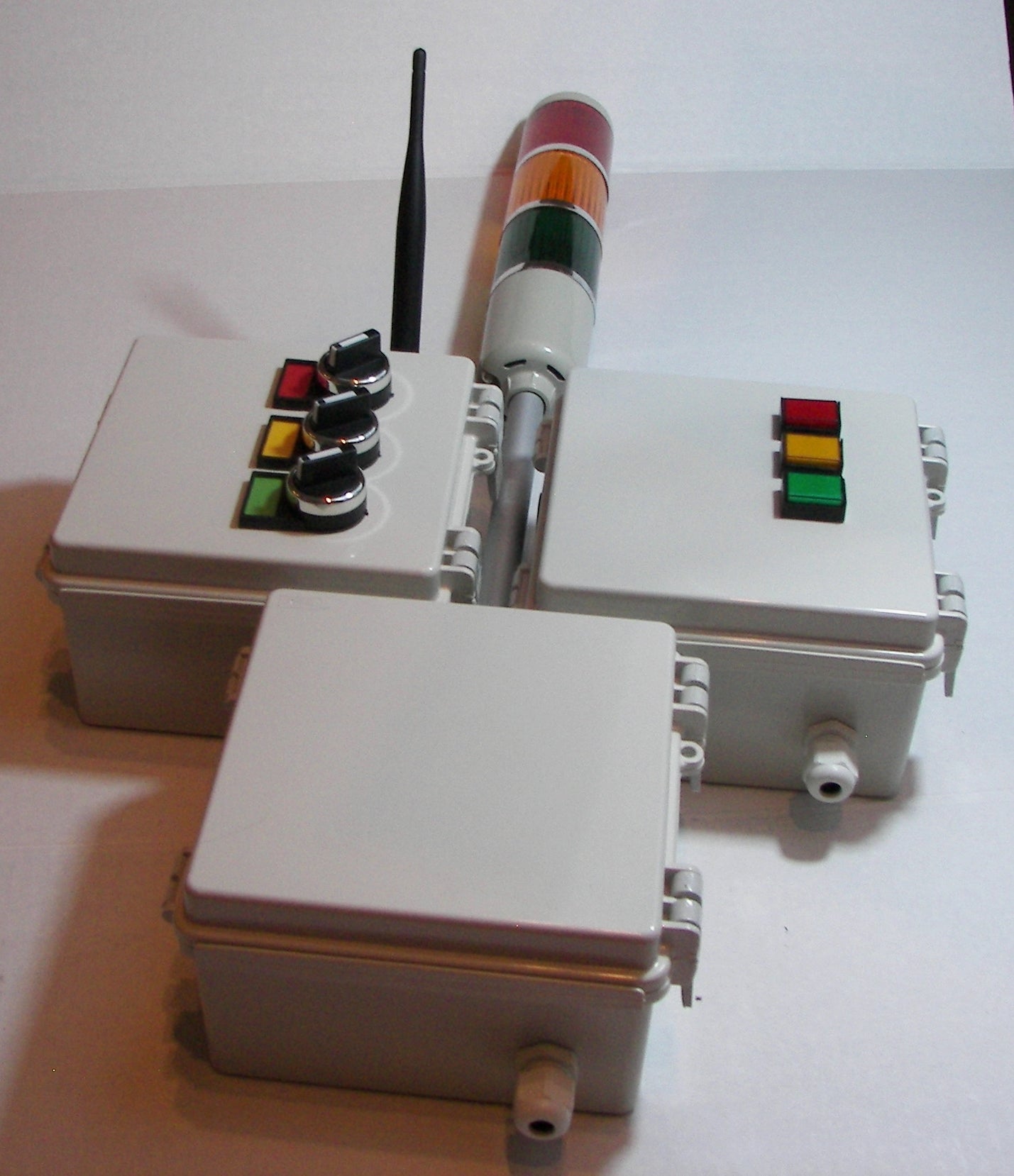 Stack Light Wireless Control Tower Stack Lights with 2.4 GHz Wireless Switch Control Box – Imagine ...
