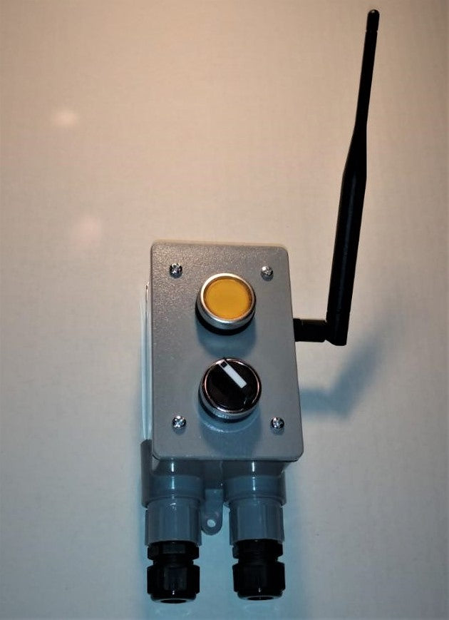 900 MHz Wireless Remote Control Switch Station with Relay Receiver - 6 ...