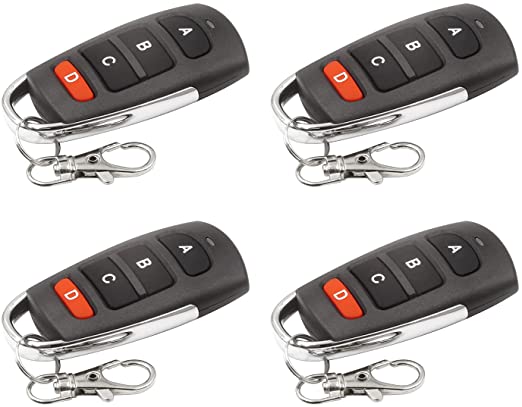 Fobber 4 Button150M 868MHz Key Fob Transmitter – IN2 Access