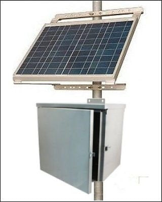 Off-grid Solar Power System for Industrial Controls & Instrumentation
