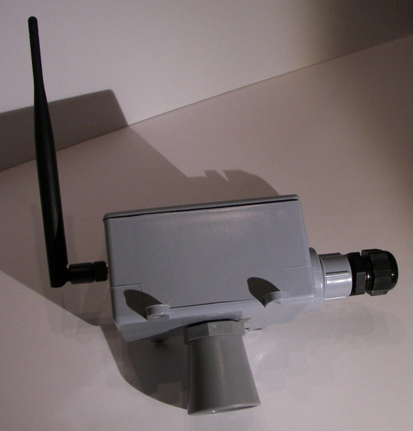 Wireless Ultrasonic Level Transmitter - 16ft Measurement Range -  Up to 1 Mile Operation